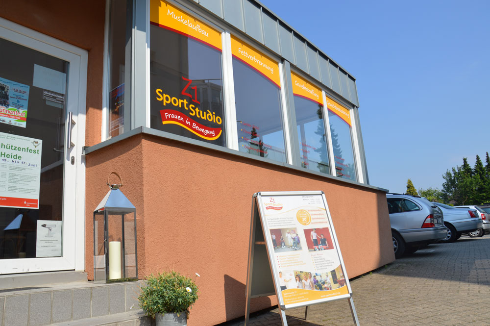 Sportstudio Z1 Brühl-Pingsdorf - Eingang